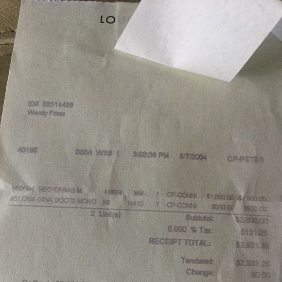 LV brown gold Gina mono patent boots 41 (fits 10) - Picture 5 of 5